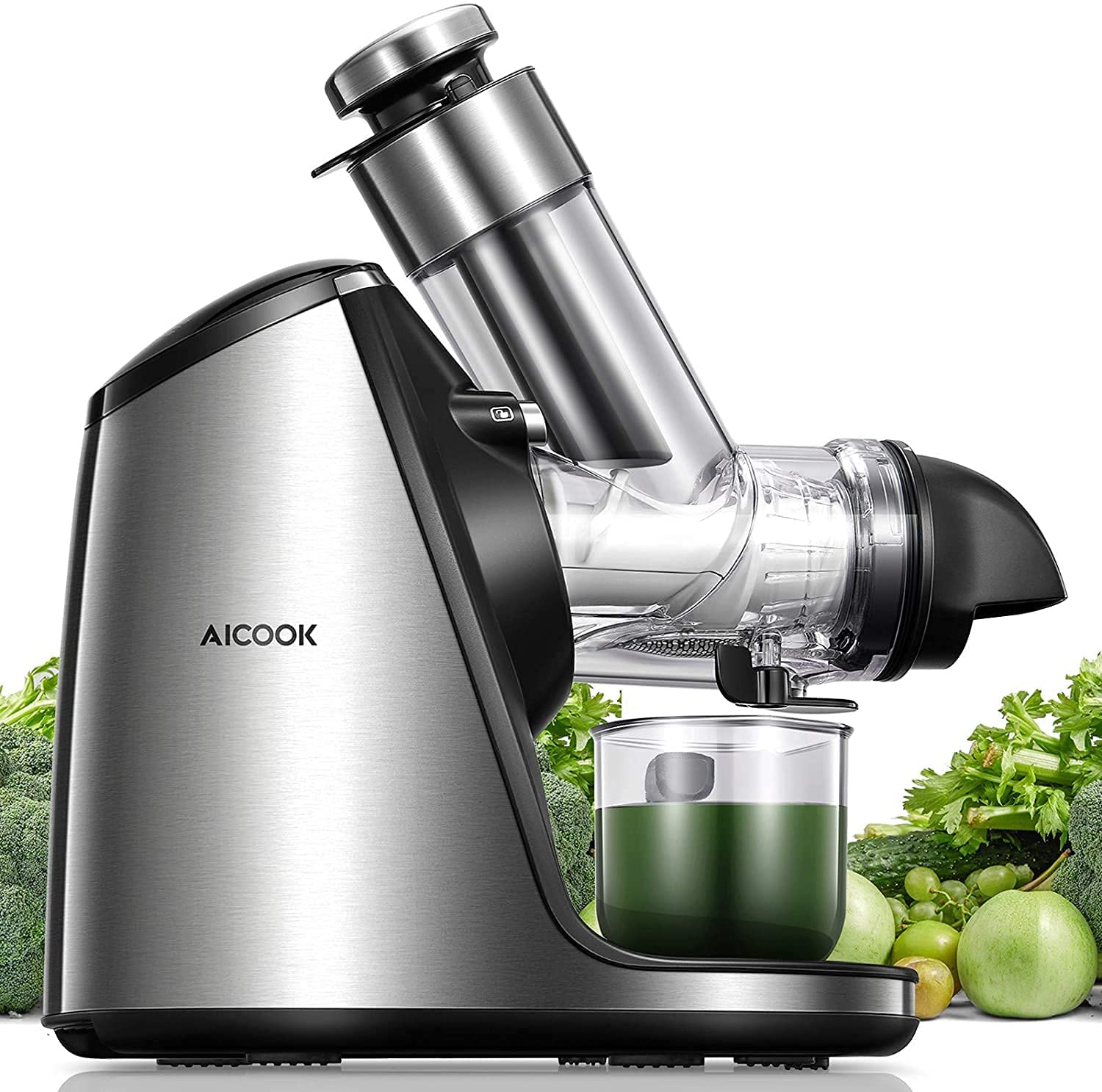 Slow Masticating Juicer with Second generation Upgraded AICOOK