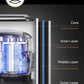 Ice Maker Countertop, 28 lbs Ice In 24 Hrs, 9 Ice Cubes Ready In 5 Minutes, Portable Ice Machine 2L With Led Display Perfect for Parties Mixed Drinks, Ice Scoop & Basket, Silver, NORTHCLAN