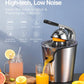 Electric Citrus Juicer for Orange, Lemon, Grapefruit, AICOK Stainless Steel Juicer Machine Easy to Clean, Soft Grip Handle, 160W,