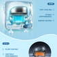Ice Maker Countertop, 28 Lbs. Ice In 24 Hrs, 9 Ice Cubes Ready In 5 Minutes, Portable Ice Maker Machine 2L With Led Display Perfect For Parties Mixed Drinks, Ice Scoop And Basket (Black)