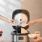 Rice Cooker, Food Steamer, Slow cooker, All in One Digital Programmable Rice Cooker with 10 Preset Programs, Large Capacity for 10-Cup Uncooked Rice, Auto Warmer and 24 Hours Delay Timer, Recipe