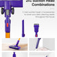 AUYOU Cordless Vacuum Cleaner 5 in 1 Ultra-Lightweight 20Kpa Power Suction Handheld Vacuum Cleaner with Washable HEPA Filter for Home, Car, Pet Hair, Carpet, Hard Floor