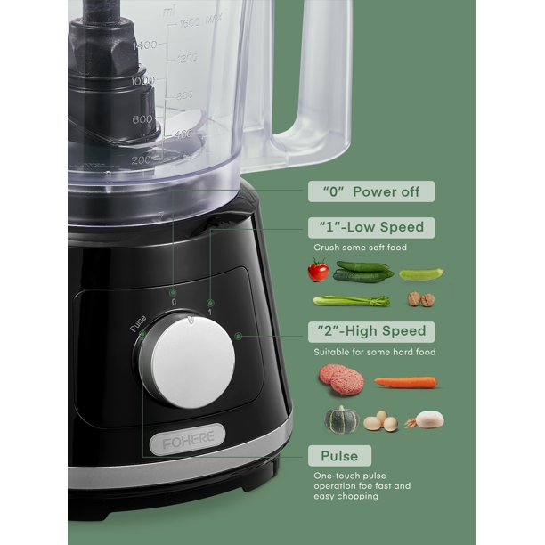 8 Dual-Speed Food Grinder