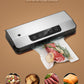 Vacuum Sealer Machine, 70KPa Automatic Food Sealer With 2 Modes, Air Sealing System for Food Storage, External Suction Pipe for Jar Food Storage, Touch Screen, Led Indicator Lights(Silver)