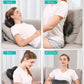Snap-On Neck Massager with Heat Back Massage Pillow