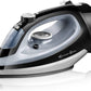 Steam Iron, 1700W Professional Iron for Clothes with Retractable Cord, Variable Temperature and Steam Control, Nonstick Soleplate, Anti Drip & Self Clean