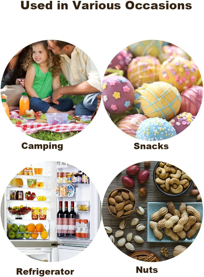 Food Storage Container Set with Lid, 20 Piece Storage Containers Set, BPA Free, Suitable for Microwave, Freezer and Dishwasher Bento Box