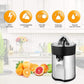 AICOK Electric Citrus Juicer with 2 Stainless Steel Cones, Quiet 85W Motor, Fast Fresh Juice, BPA Free, Dishwasher Safe