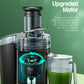 AICOK-Juicer, 800W Stainless Steel Juicer Machines GS-332 easy and effortless cleaning, dishwasher available juicer