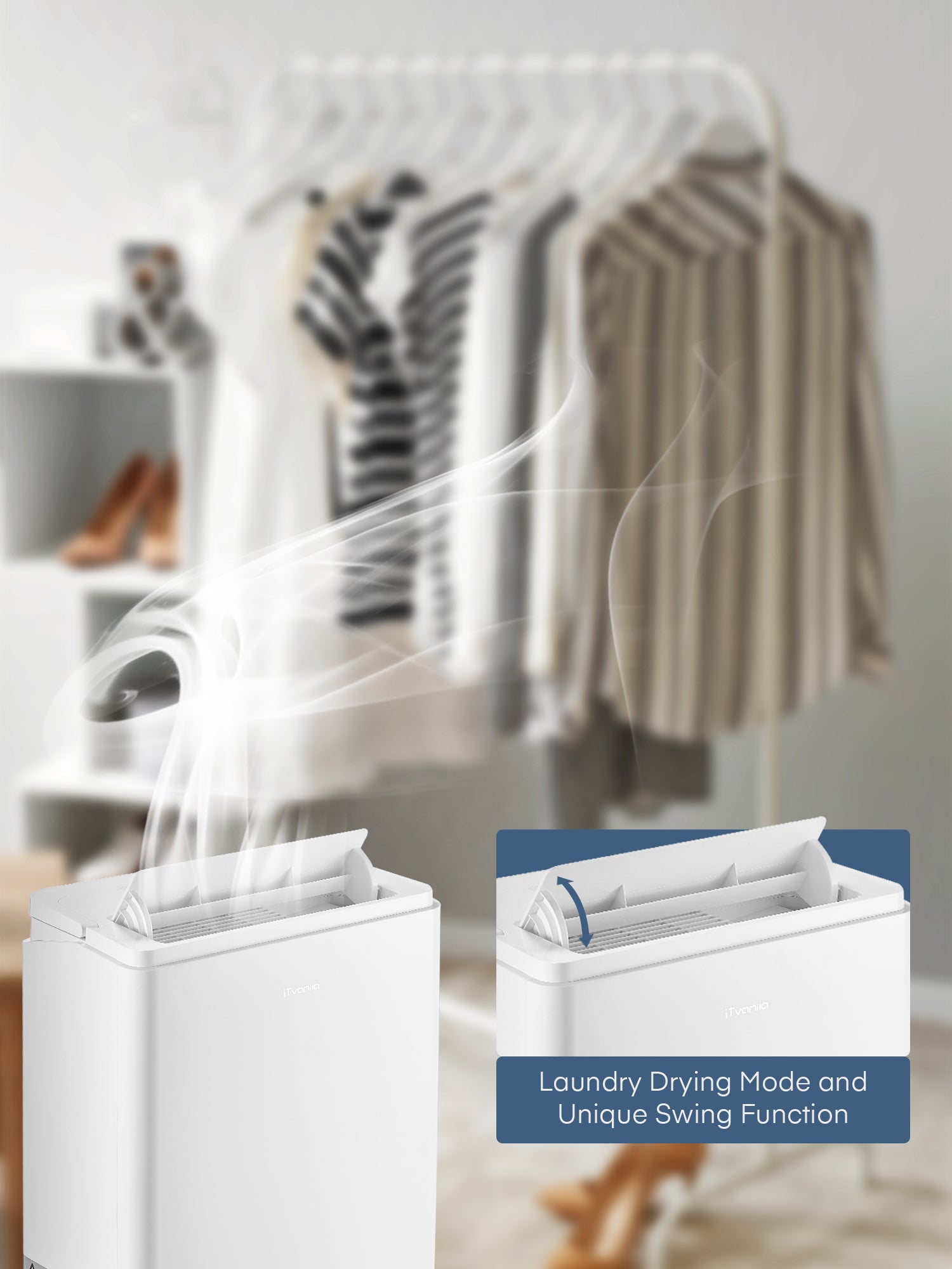 20L Dehumidifier with Laundry Mode