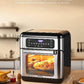 AICOOK Air Fryer Oven, 11QT Toaster Oven For families, Dishwasher-Safe Accessories and 40 Recipe Included, Family Size. Party Size
