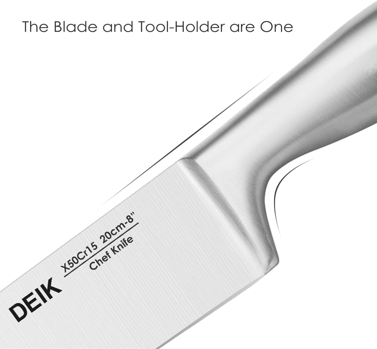 Deik Kitchen Knife Set, Cutlery Knife Set, Long-lasting Sharpness, Ergonomic Handlr