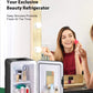 Kealive- Mini Fridge Cools & Heats, Makeup Skincare Fridge YT-A-15X, beauty refrigerator,  Cosmetic preservation, girlfriend gift, 