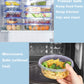 Food Storage Container Set with Lid, 20 Piece Storage Containers Set, BPA Free, Suitable for Microwave, Freezer and Dishwasher Bento Box