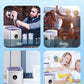 AICOOK | 2L Ice Maker Countertop, Portable Ice Maker Machine with LED Display, Ice Scoop and Basket