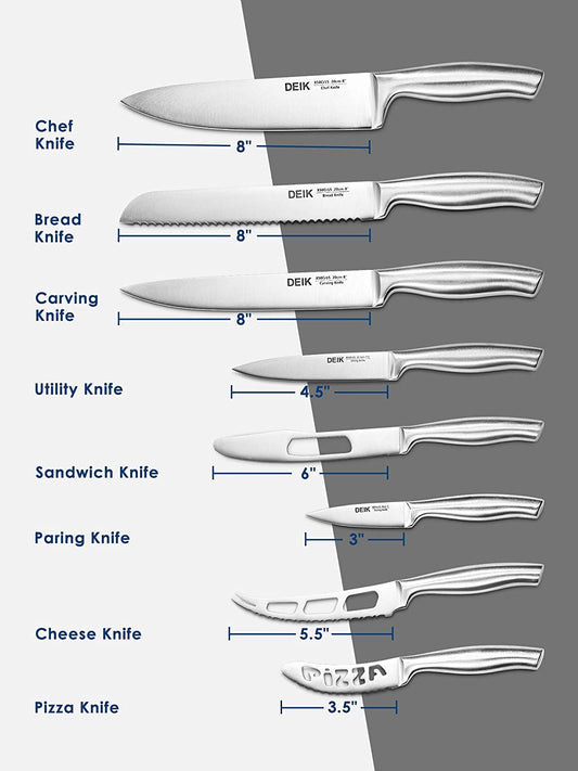 Deik Knife Set, 16 PCS High Carbon … curated on LTK