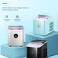 AICOOK | 2L Ice Maker Countertop, Portable Ice Maker Machine with LED Display, Ice Scoop and Basket