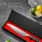 DEIK-Kitchen Knife Damascus Knife, 20 cm Professional Knife Damask Meat Knife, VG10 Stainless Steel Chef's Knife 67 Layers Damascus Steel G10 Handle Elegant Gift Box