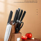 Kitchen Knife Set, 8 Piece Professional Knife Set, Knife Block Set with Wood Block, German High Carbon Stainless Steel