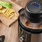 AICOOK | Instant Pot Air Fryer Lid, 7 in 1 Turn Pressure Cooker Into Air Fryer, LED Touchscreen, Accessories and Recipe Included