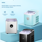 Ice Maker Countertop, 28 Lbs. Ice In 24 Hrs, 9 Ice Cubes Ready In 5 Minutes, Portable Ice Maker Machine 2L With Led Display Perfect For Parties Mixed Drinks, Ice Scoop And Basket (Black)