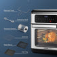 AICOOK 11qt Air fryer oven, 1500w, 15Multi-function toaster Oven, dishwasher-safe, 40 recipe