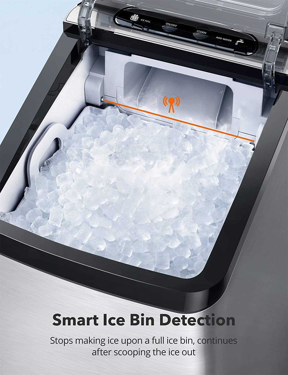 Search pellet ice machine