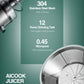 Aicook | Centrifugal Juicer Machines, 800W Juice and Vegetable Extractor 5-Speed Touch Screen, 3.1'' Big Mouth, Quiet Motor, Non-Slip Feet