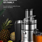 AICOOK | Centrifugal Juicer, 800W Juice Extractor with 5 Settings, Wide Mouth 3" Feed Chute for Whole Fruit Vegetable Juicing Machine, Easy Clean and Assemble, Anti-Drip, Wish Choice Of Family