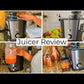 Wheatgrass Centrifugal Juicer, 3'' Feed Chute, Dual Speed Juicer, Non-drip Function, Easy to Clean