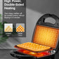 Sandwich Maker, Waffle Maker, Electric Panini Press Grill, 3-in-1 Detachable Non-Stick Plates, LED Indicator Lights, Cool Touch Handle, Anti-Skid Feet, Easy to Clean & Dishwasher Safe, Compact and Portable