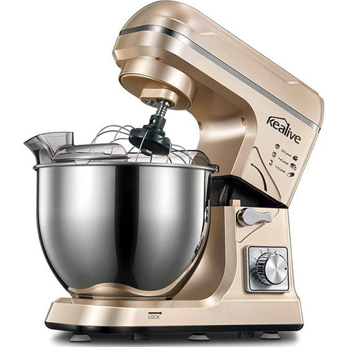 Kealive- Stand Mixer, Electric Food Mixer 5.5QT, 6+P-Speed MK-36X, multi-function food mixer, baking, cooking, stand mixer 2021